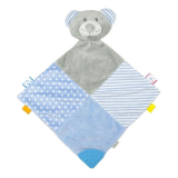 BABY MIX Zaspávačik medvedík modrý
