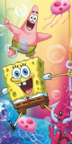 Osuška Sponge Bob s Patrikom