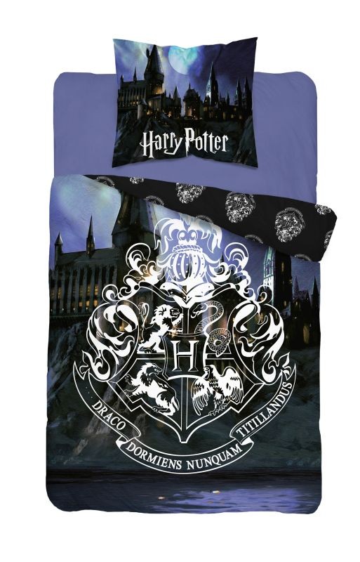 Obliečky Harry Potter Hrad 140/200, 70/80