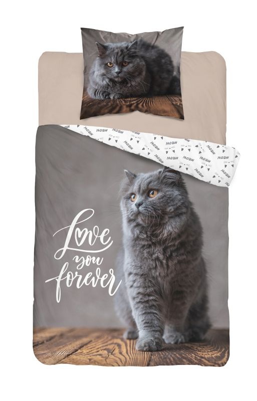 Obliečky Mačka Love