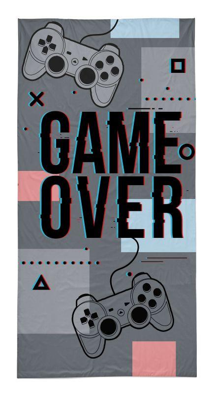 Osuška Game Over grey
