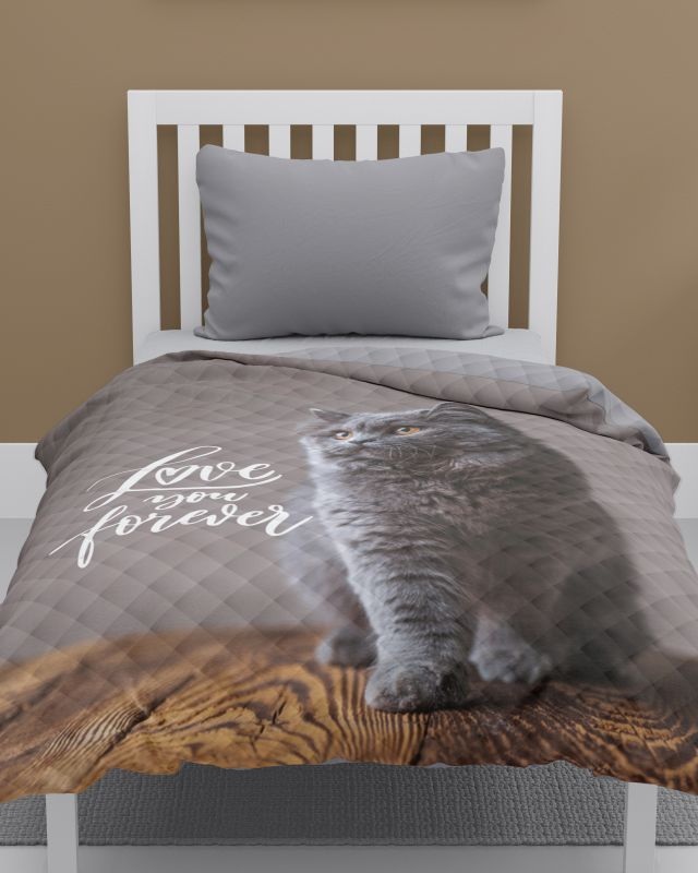 Prehoz na posteľ Mačka Love 170/210