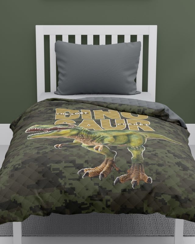 Prehoz na posteľ Dinosaur Army 170/210