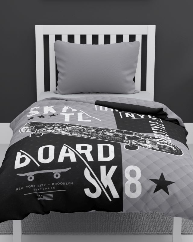 Prehoz na posteľ Skateboard 170/210
