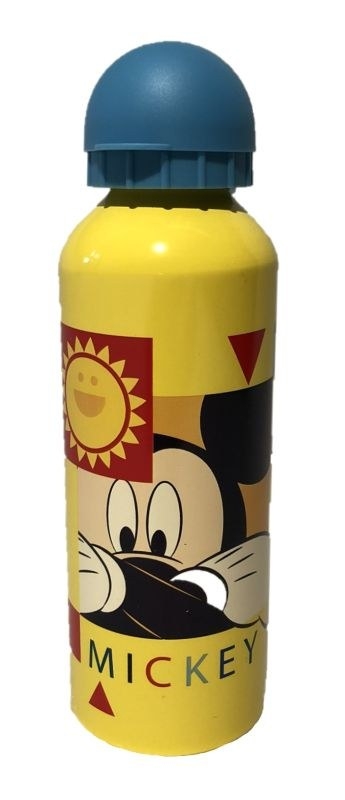 ALU fľaša Mickey yellow 500 ml