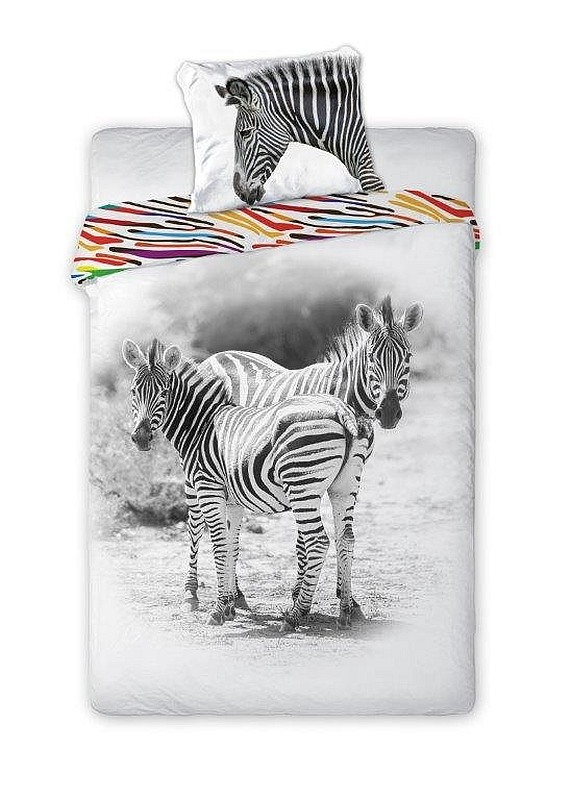 Obliečky Zebra