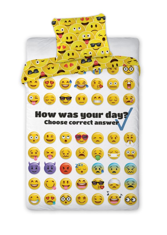 Obliečky Emoji