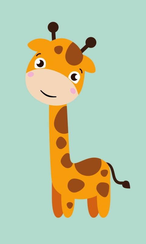 Detský uterák Žirafka