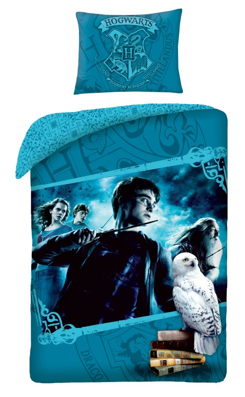 Obliečky Harry Potter Premium blue