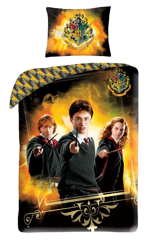 Obliečky Harry Potter Premium gold