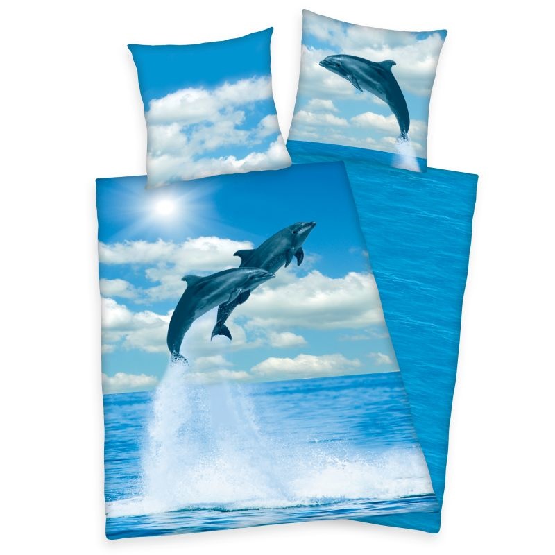 Obliečky Delfíny