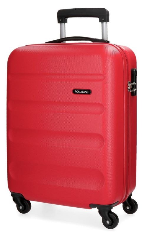 ABS Cestovný kufor Roll Road Flex Red 55 cm