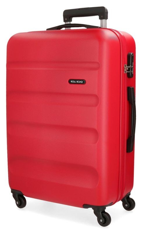 ABS Cestovný kufor Roll Road Flex Red 75 cm