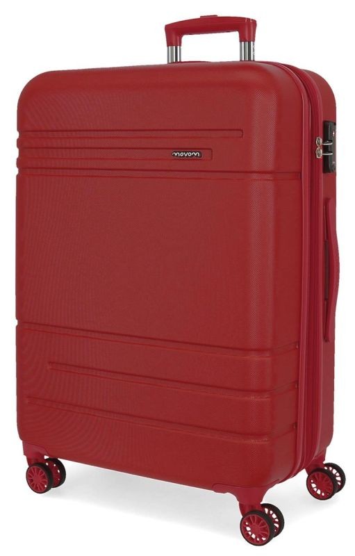 ABS Cestovný kufor MOVOM Galaxy Bordo 78 cm