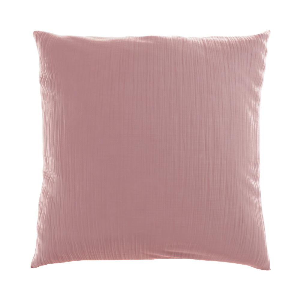 Luxusná Mušelínová obliečka na vankúšik ružová 45/60 cm