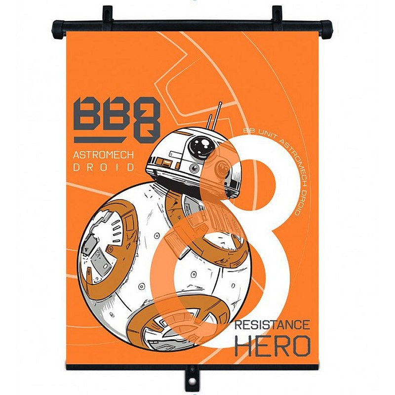 Slnečná clona Roletka Star Wars BB-8