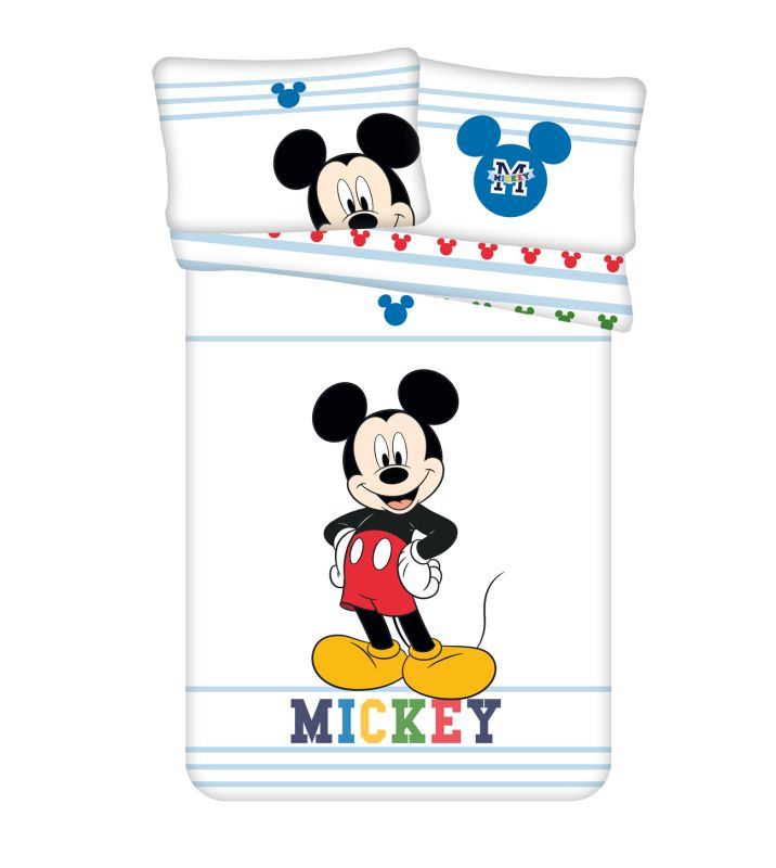 Obliečky do postieľky Mickey colors
