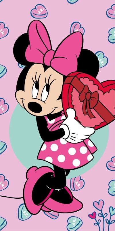 Osuška Minnie Pink