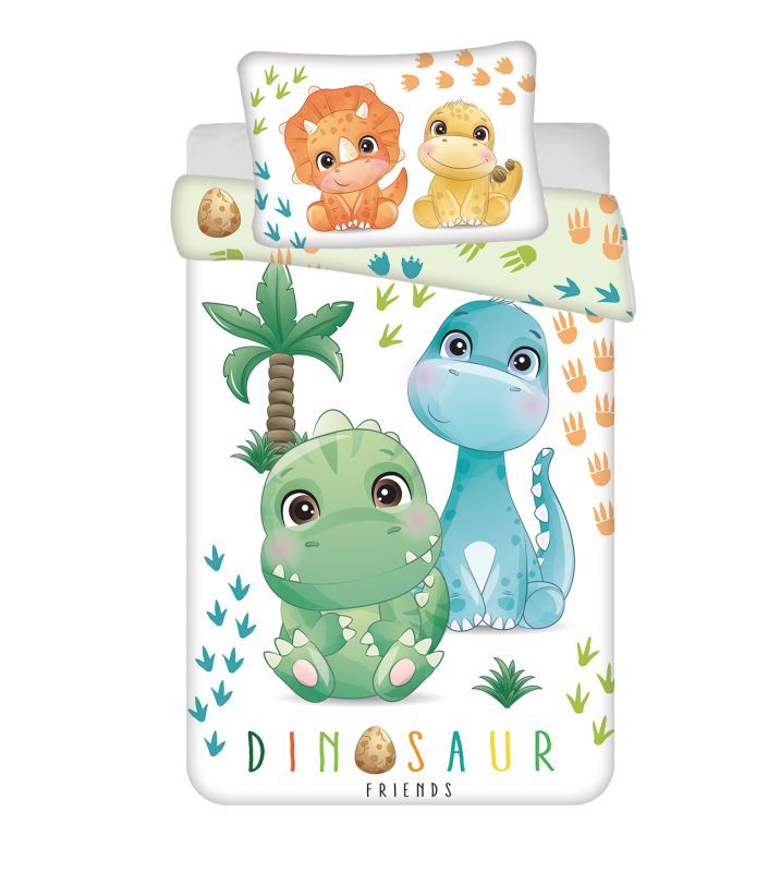 Obliečky do postieľky Dino dva