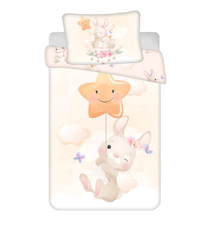 Obliečky do postieľky Bunny Star 