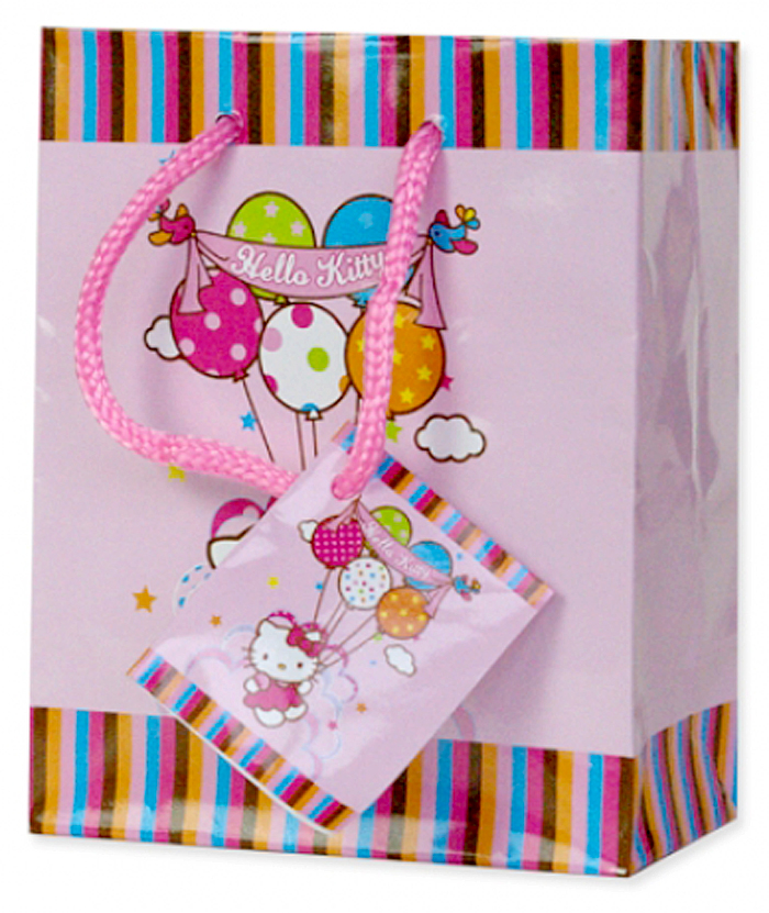 Darčeková taška Hello Kitty Baloon 14x11 cm
