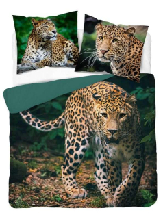Francúzske obliečky Leopard natur 220/200