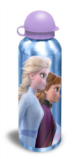 ALU fľaša Ľadové Kráľovstvo 2 Anna a Elsa blue 500 ml