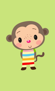 Detský uterák Opička