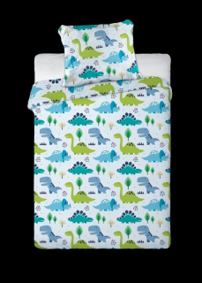 Obliečky do postieľky Dino 