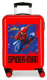 ABS Cestovný kufor Spiderman Street Red 55 cm