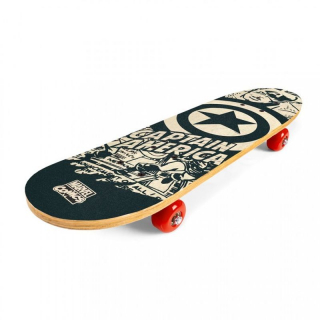 Skateboard drevený Avengers Kapitán Amerika