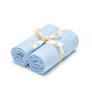 ESECO BIO Mušelínové plienky Blue